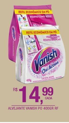 DB Supermercados Alvejante vanish pó 400g oferta