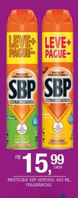 Inseticida sbp 450ml