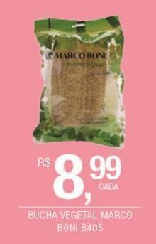 Bucha vegetal marco boni