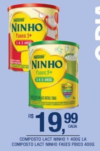 DB Supermercados Composto lacteo ninho 400g oferta