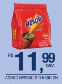 DB Supermercados Achocolatado nescau 2.0 550g oferta