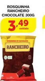 Roldão Rosquinha rancheiro chocolate 300g oferta