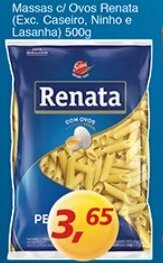 Supermercados Guanabara Massas c/ Ovos Renata 500g oferta