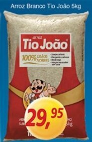 Supermercados Guanabara Arroz Branco Tio Joao 5kg oferta