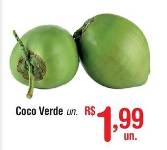 Fort Atacadista Coco Verde un oferta