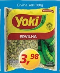 Supermercados Guanabara Ervilha Yoki 500g oferta