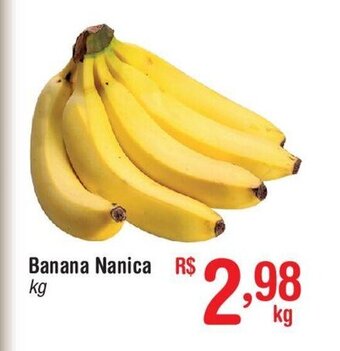 Fort Atacadista Banana Nanica 1kg oferta