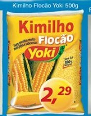 Supermercados Guanabara Kimilho Flocao Yoki 500g oferta