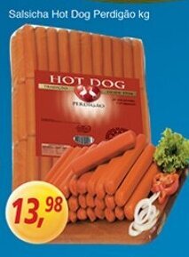 Supermercados Guanabara Salsicha Hot Dog Perdigao 1kg oferta