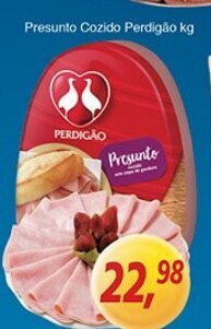 Supermercados Guanabara Presunto Cozido Perdigao 1kg oferta