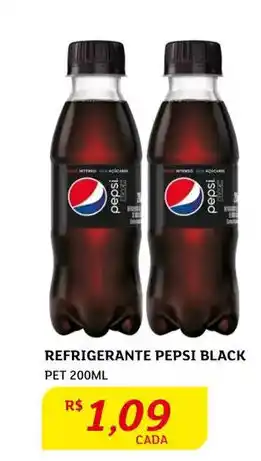 Assaí Atacadista Refrigerante Pepsi Black 200ml oferta