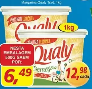 Supermercados Guanabara Margarina Qualy Trad. 1kg oferta