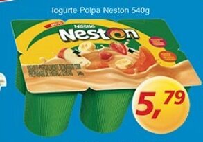 Supermercados Guanabara Iogurte Polpa Neston 540g oferta