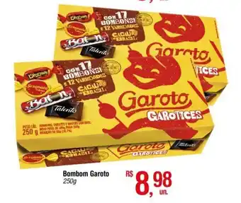 Fort Atacadista Bombom Garoto 250g oferta