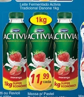 Supermercados Guanabara Leite Fermentado Activia Tradicional Danone 1kg oferta