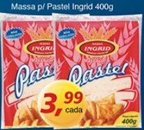 Supermercados Guanabara Massa p/ Pastel Ingrid 400g oferta