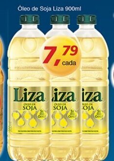 Supermercados Guanabara Oleo de Soja Liza 900ml oferta