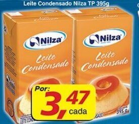 Supermercados Guanabara Leite Condensado Nilza TP 395g oferta