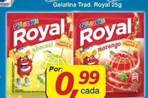 Supermercados Guanabara Gelatina Trad. Royal 25g oferta