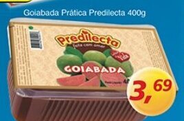 Supermercados Guanabara Goiabada Pratica Predilecta 400g oferta