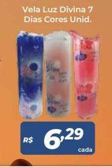 Atakarejo Vela luz divina 7 dias cores oferta