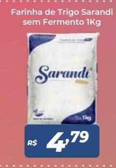 Atakarejo Farinha de trigo sarandi sem fermento oferta