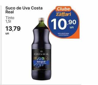 Zaffari Suco de uva costa real oferta