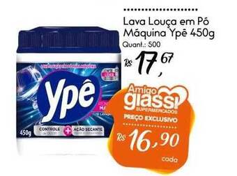 Giassi Supermercados Lava louça em pó máquina ypê oferta
