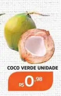 Pinheiro Supermercado Coco verde oferta