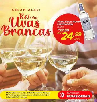 Dia Vinho finca norte chardonnay oferta