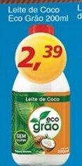 Supermercados Guanabara Leite de Coco Eco Grao 200ml oferta