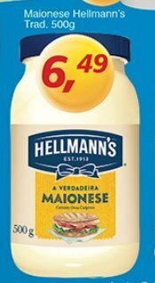 Supermercados Guanabara Maionese Hellmann's Trad 500g oferta