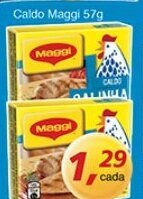 Supermercados Guanabara Caldo Maggi 57g oferta