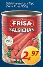 Supermercados Guanabara Salsicha em lata Tipo Viena Frisa 300g oferta
