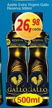 Supermercados Guanabara Azeite Extra Virgem Gallo Reserva 500ml oferta