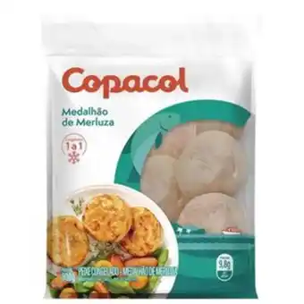 Arena Atacado Medalhão de merluza copacol congelado 800g oferta