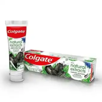 Arena Atacado Gel dental colgate natural extracts purificante carvão ativado e menta 90g / 66ml oferta