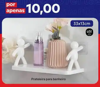 Prateleira para banheiro