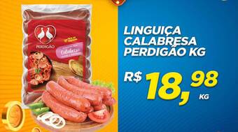 Rede Economia Linguiça calabresa perdigão kg oferta