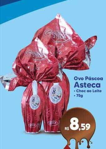 Rebouças Supermercados Ovo páscoa asteca choc ao leite oferta