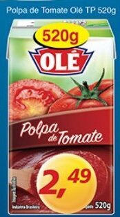 Polpa de Tomate Ole Tp 520g