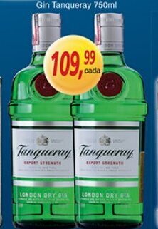 Supermercados Guanabara Gin Tanqueray 750ml oferta
