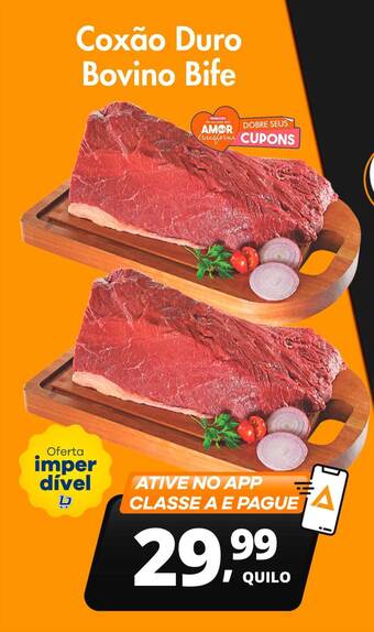 Delta Supermercados Coxão duro bovino bife oferta