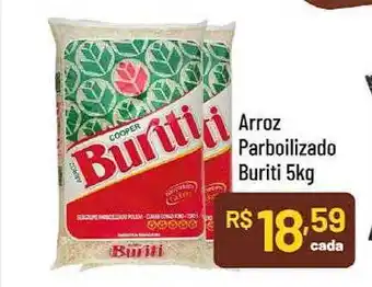 Supermercados Goes Arroz parboilizado buriti oferta