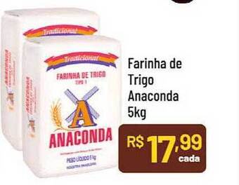 Supermercados Goes Farinha de trigo anaconda oferta