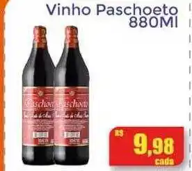 Supermercados Planalto Vinho paschoeto 880ml oferta