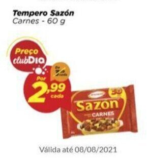 Tempero Sazon 60g