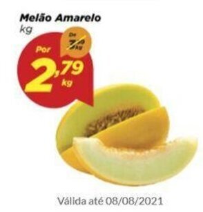 Dia Melao Amarelo 1kg oferta