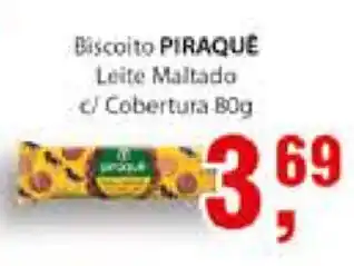 Supermercados Mundial Bisocito Piraque 80g oferta