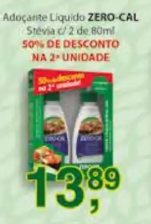 Supermercados Mundial Adocainte Liquido Zero-Cal 80ml oferta